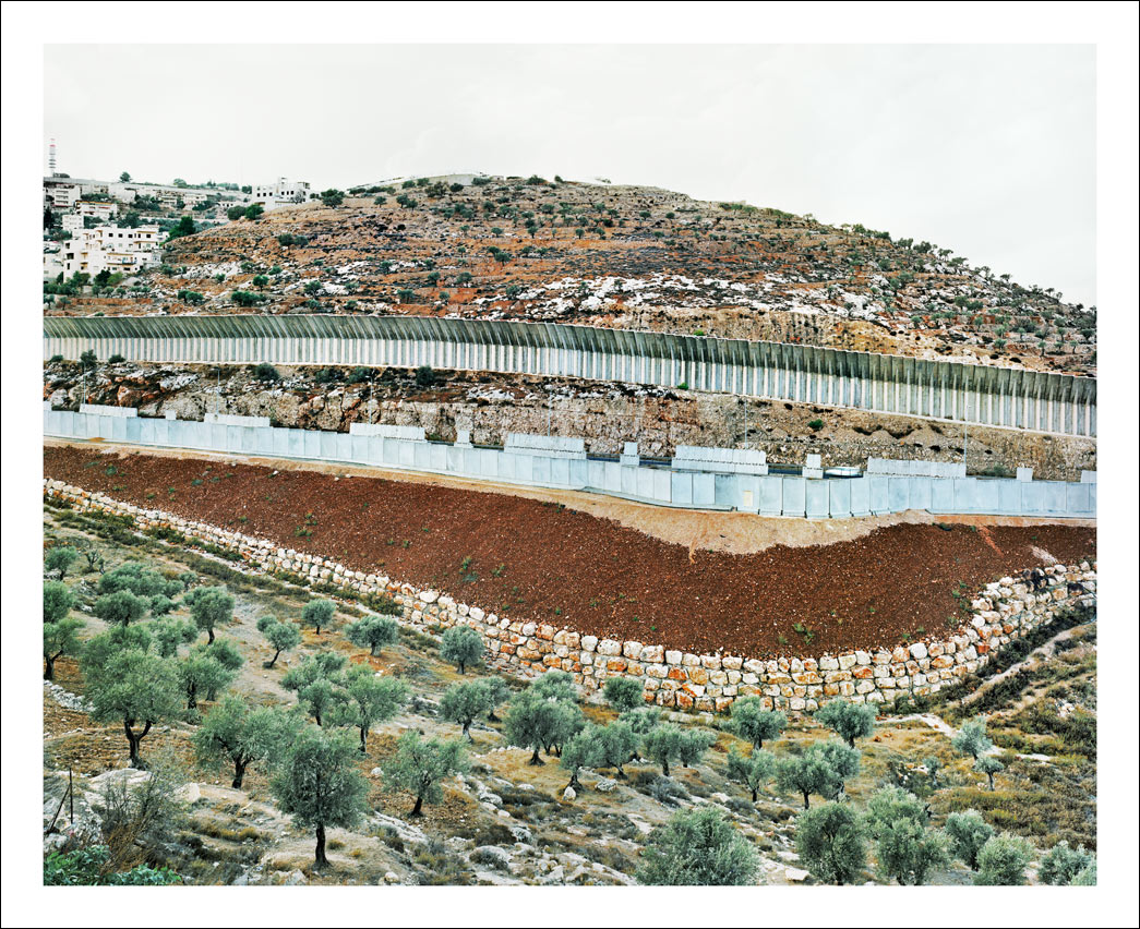 Separation Barrier – Route 60, South of Jerusalem.<br/> West Bank, Area B – Palestinian civil control, Israeli military control.